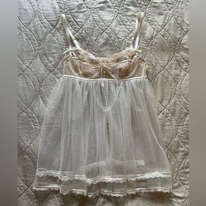 Honey Birdette Daisy Bridal Baby Doll Top